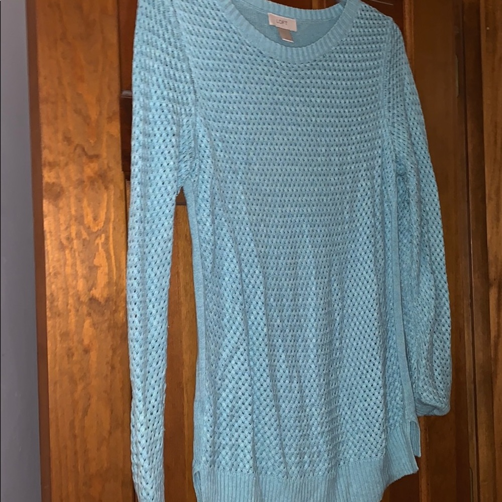 Sweater loft teal large